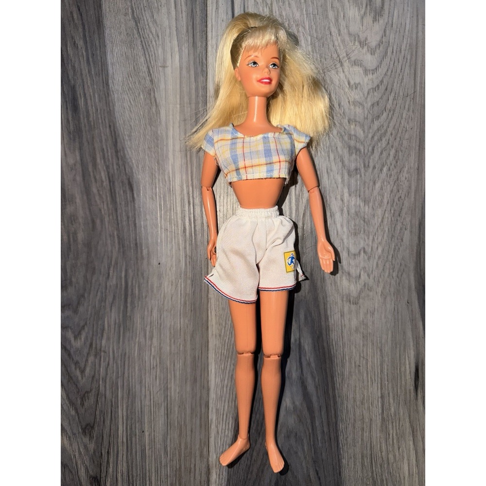Vintage 1993 Mattel Barbie Doll Blonde Hair Nude Jointed Articulated Body